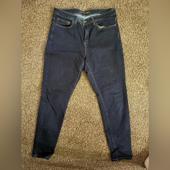 Michael Kors Blue Skinny Jeans with Classic Style - Picture 2 of 5